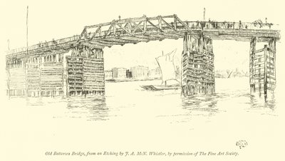 Vieux pont de Battersea - James Abbott McNeill Whistler